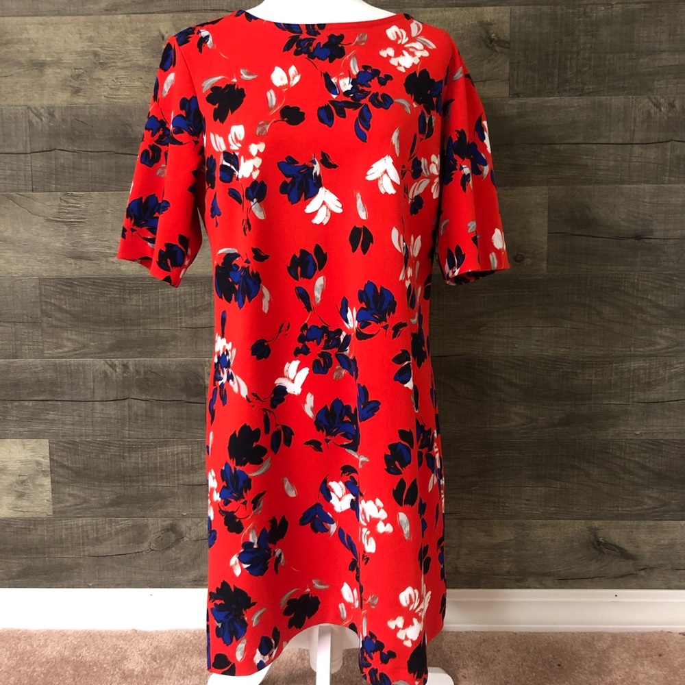 Banana Republic Factory floral shift dress